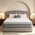 Fareforth Queen Size 12-Inch Hybrid Mattress in a Box, Gel Memory Foam with Pocket Coils